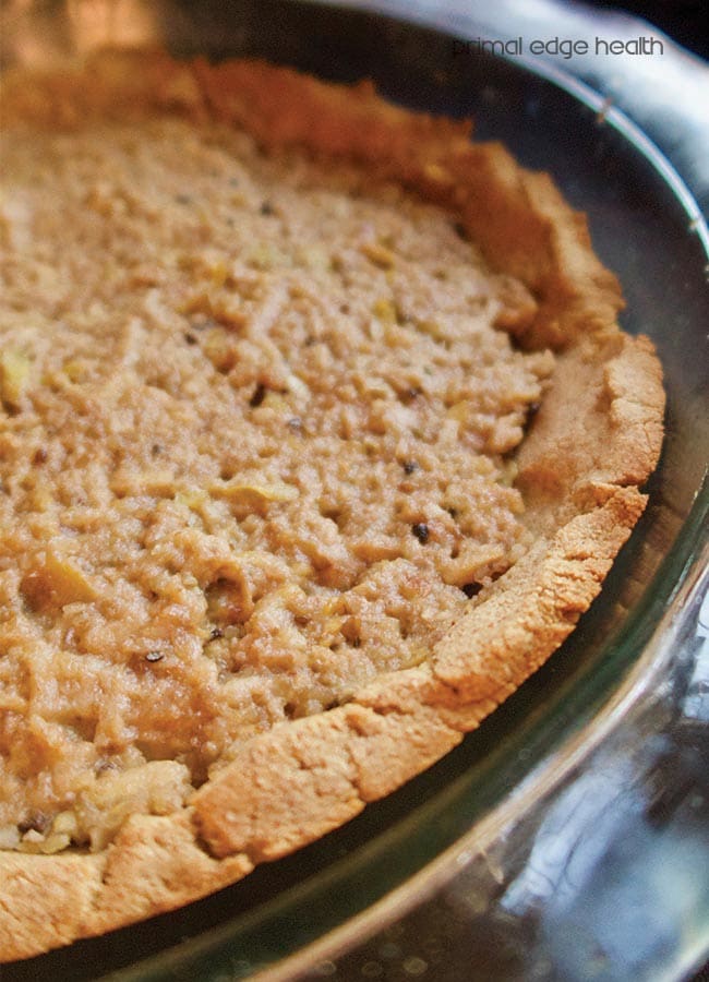 Coconut flour crust ketogenic mince meat pie.