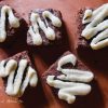 dairy free keto icing on brownie feat image