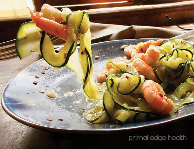 zoodles shrimp scampi
