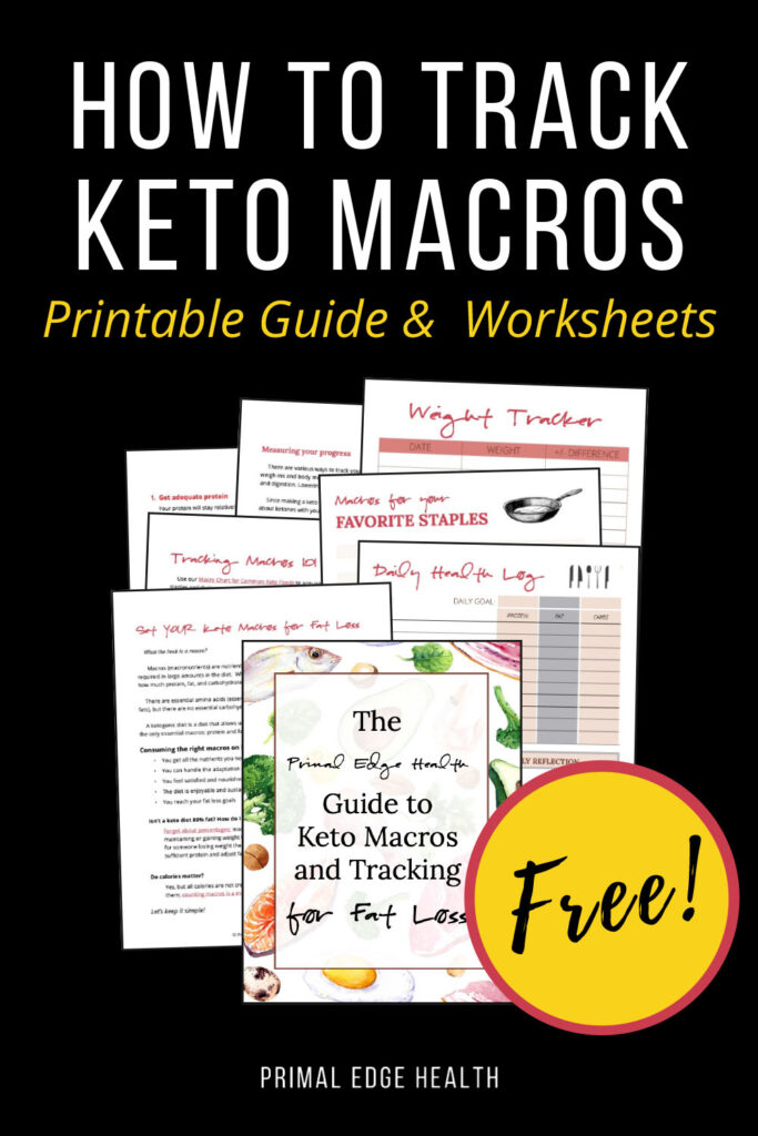 Printable keto tracking macros