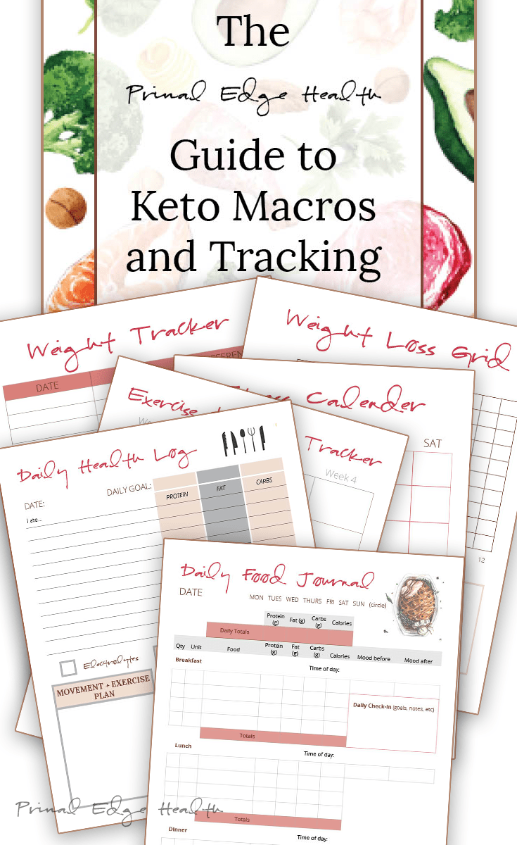 guide to keto macros and tracking for fat loss primal