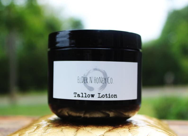 Elder N Honey Co. Tallow lotion.