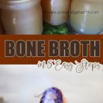 Bone broth in 5 easy steps by Primal Edge Health.