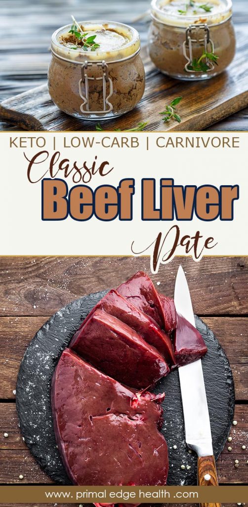 Classic beef liver pate. Keto. Low-carb. Carnivore.