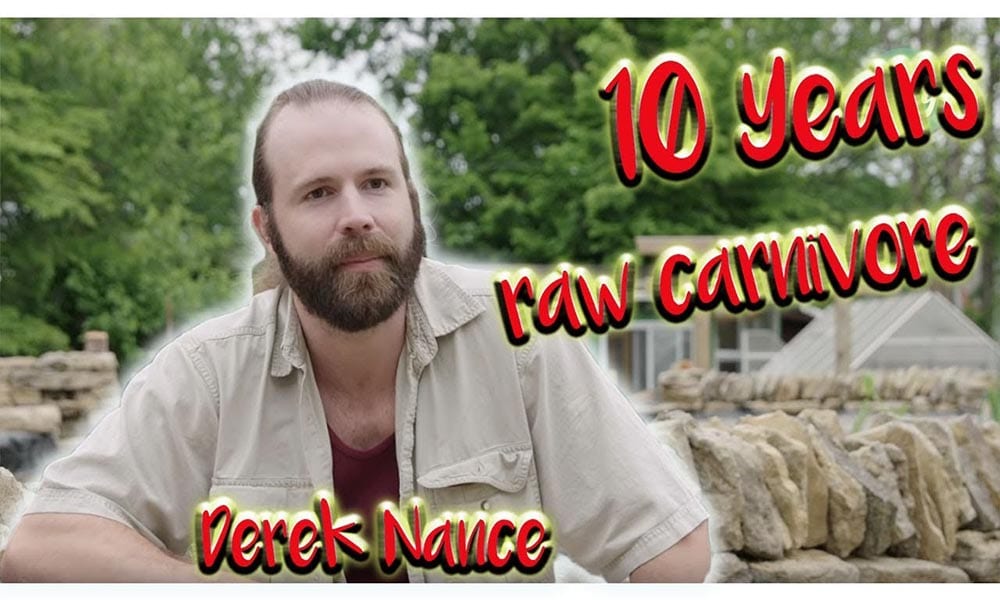 Derek Nance. 10 years raw carnivore.