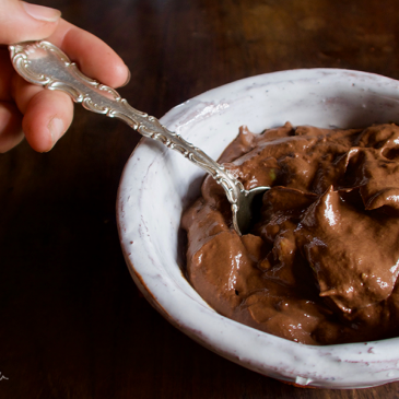 keto chocolate pudding featured