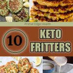 10 Keto fritters by Primal Edge Health.