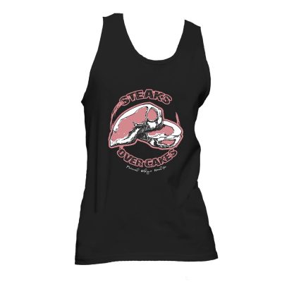 ORGANIC MEN’S “Steaks Over Cakes” Tank (dark)