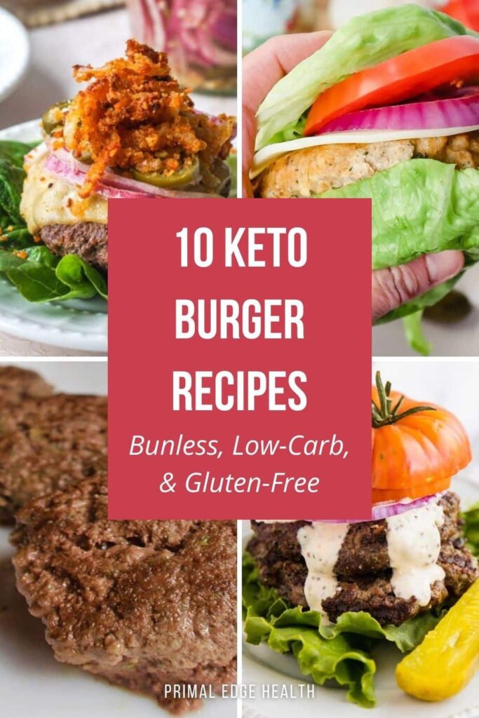 keto burger recipes