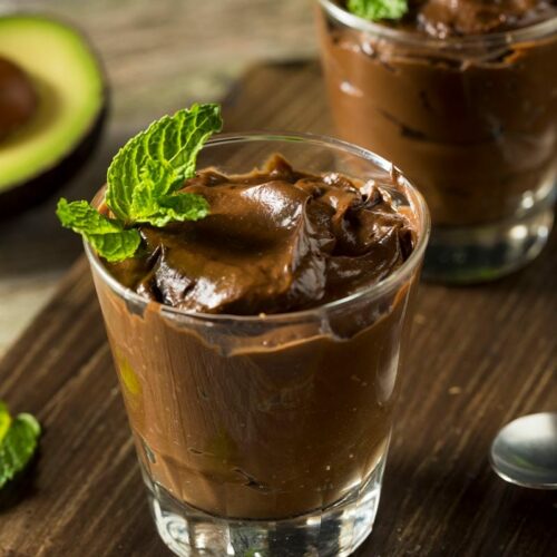 chocolate avocado pudding keto