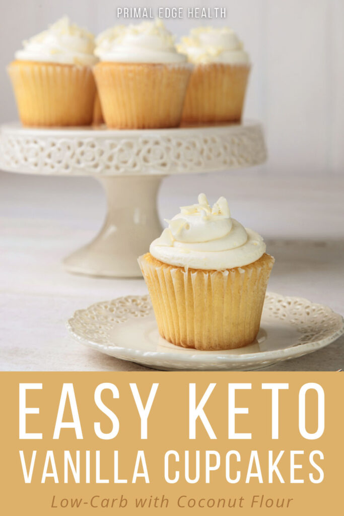 Keto cupcakes coconut flour