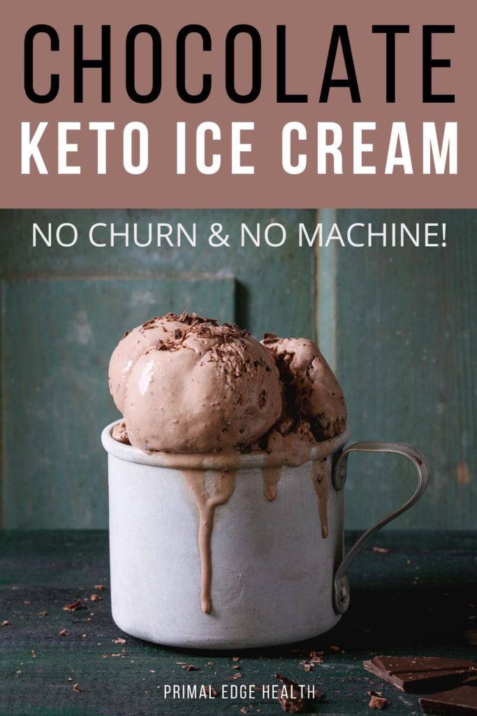 Mason jar ice cream keto