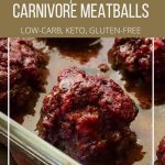 Easy beef heart recipe. Carnivore meatballs. Low-carb, keto, gluten-free.