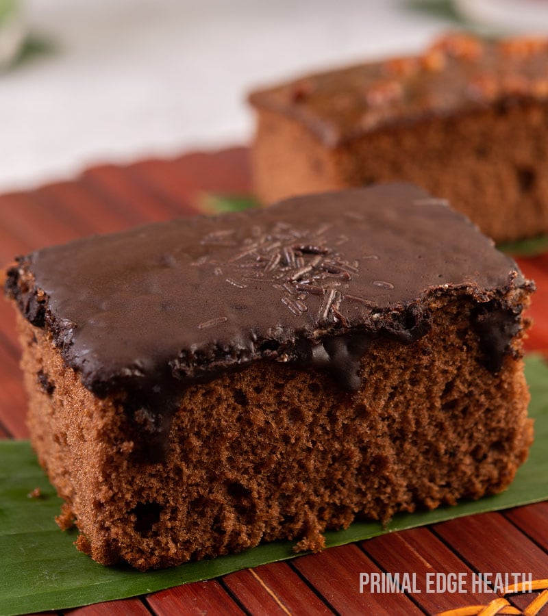 keto chocolate cake with coconut flour