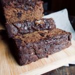 Double chocolate pumpkin bread by Primal Edge Health.