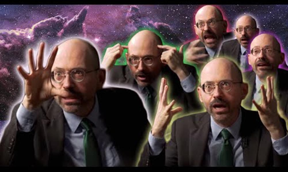 Dr. Greger collage of different reactions.