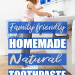 Family-friendly homemade natural toothpaste by Primal Edge Health.