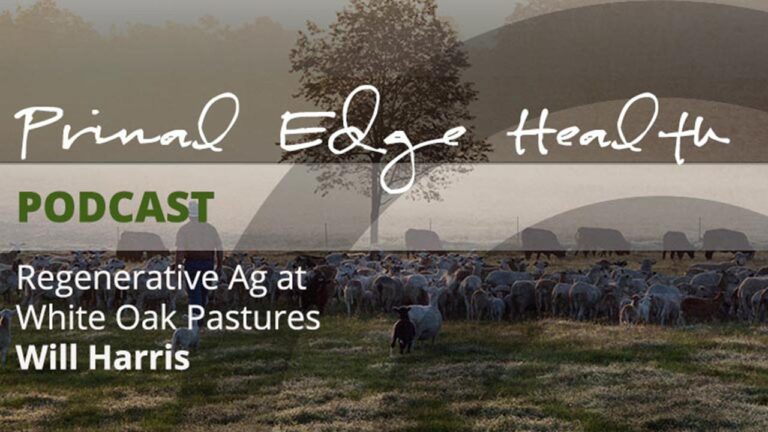 Regenerative Ag at White Oak Pastures. Will Harris. Primal Edge Health podcast.