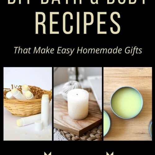 DIY Bath and Body recipes Homemade gifts