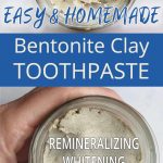 Easy and homemade bentonite clay toothpaste by Primal Edge Health.