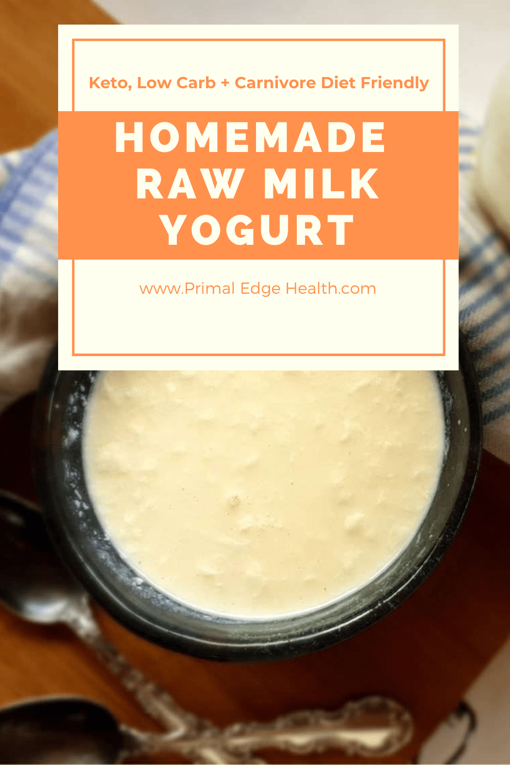 Homemade Raw Milk Yogurt Recipe (Keto Carnivore) - Primal Edge Health