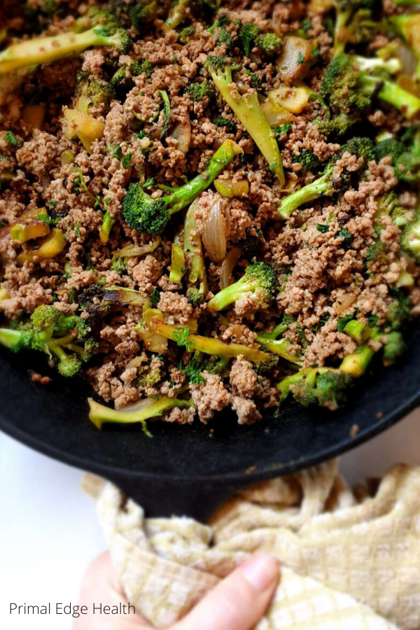 keto ground beef broccoli paleo gluten free whole 30 sugar free 2