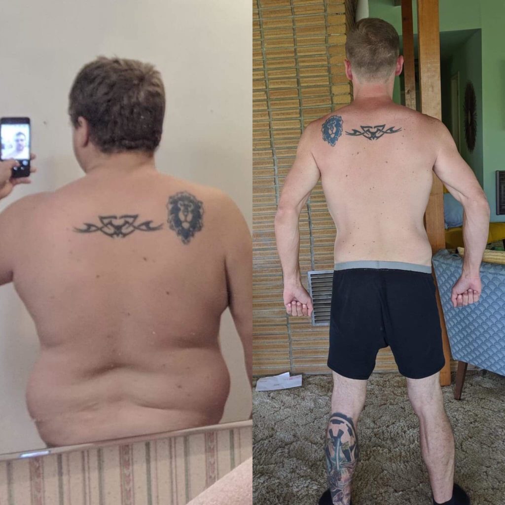 before after carnivore diet results fat loss