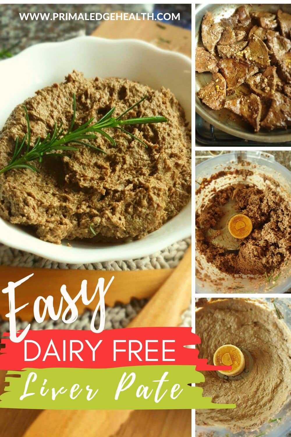 Dairy Free Liver Pate with Ox Liver