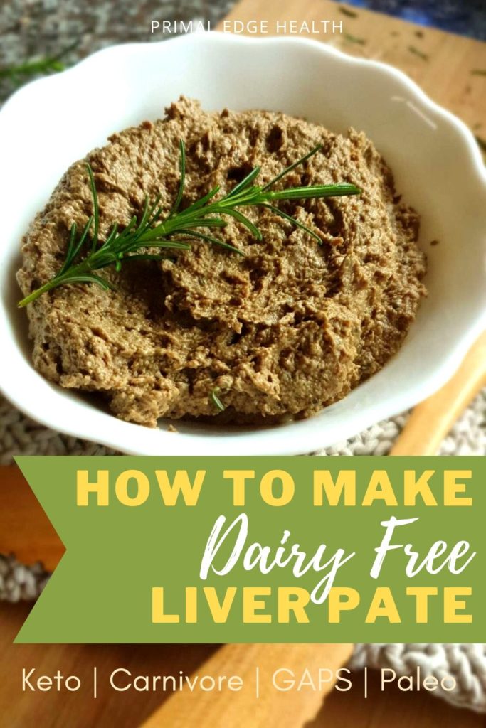 How to make dairy-free liver pate. Keto. Carnivore. GAPS. Paleo.