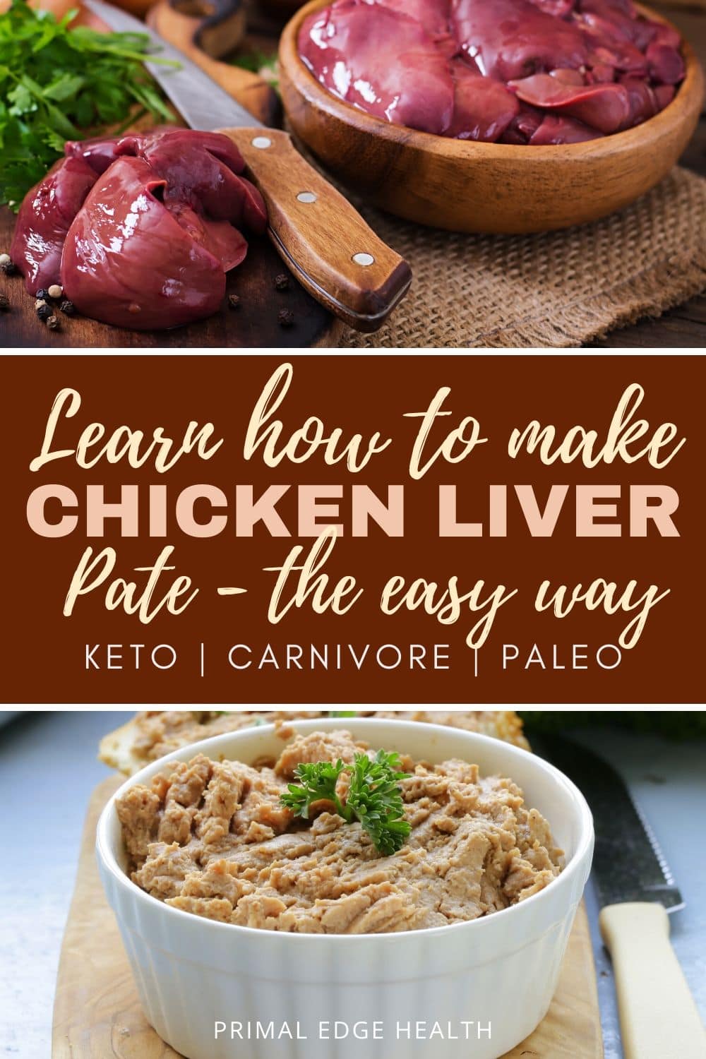 Keto Chicken Liver Pate (with Carnivore Option)