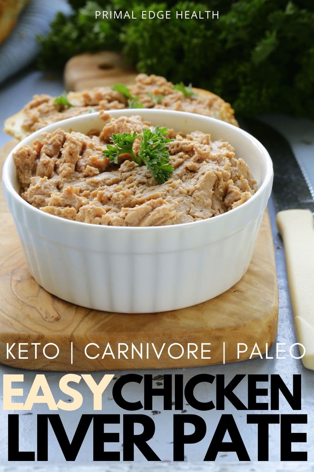 Keto Chicken Liver Pate (with Carnivore Option)