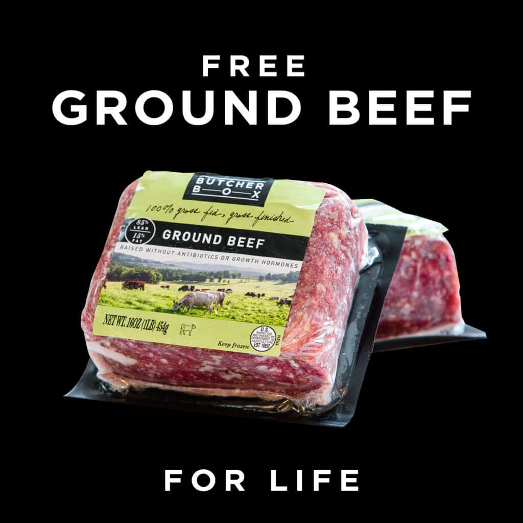 Butcher box ground beef deal.