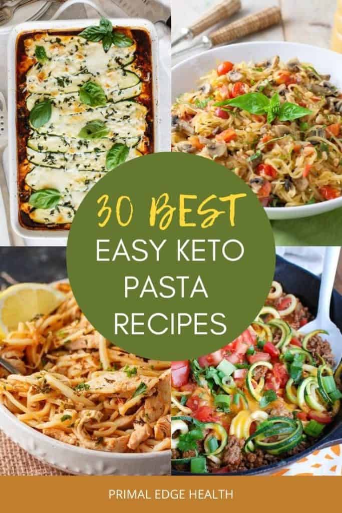 best easy keto pasta dinner recipes