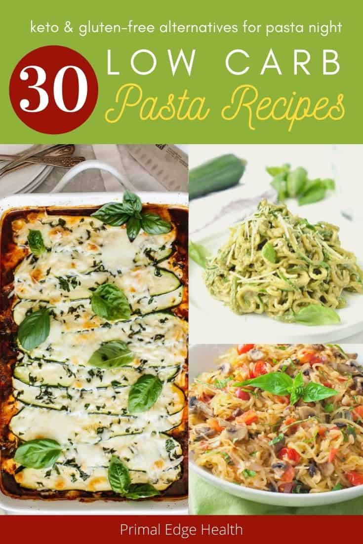 Keto Pasta Alternatives + 30 Recipes for How to Use Them