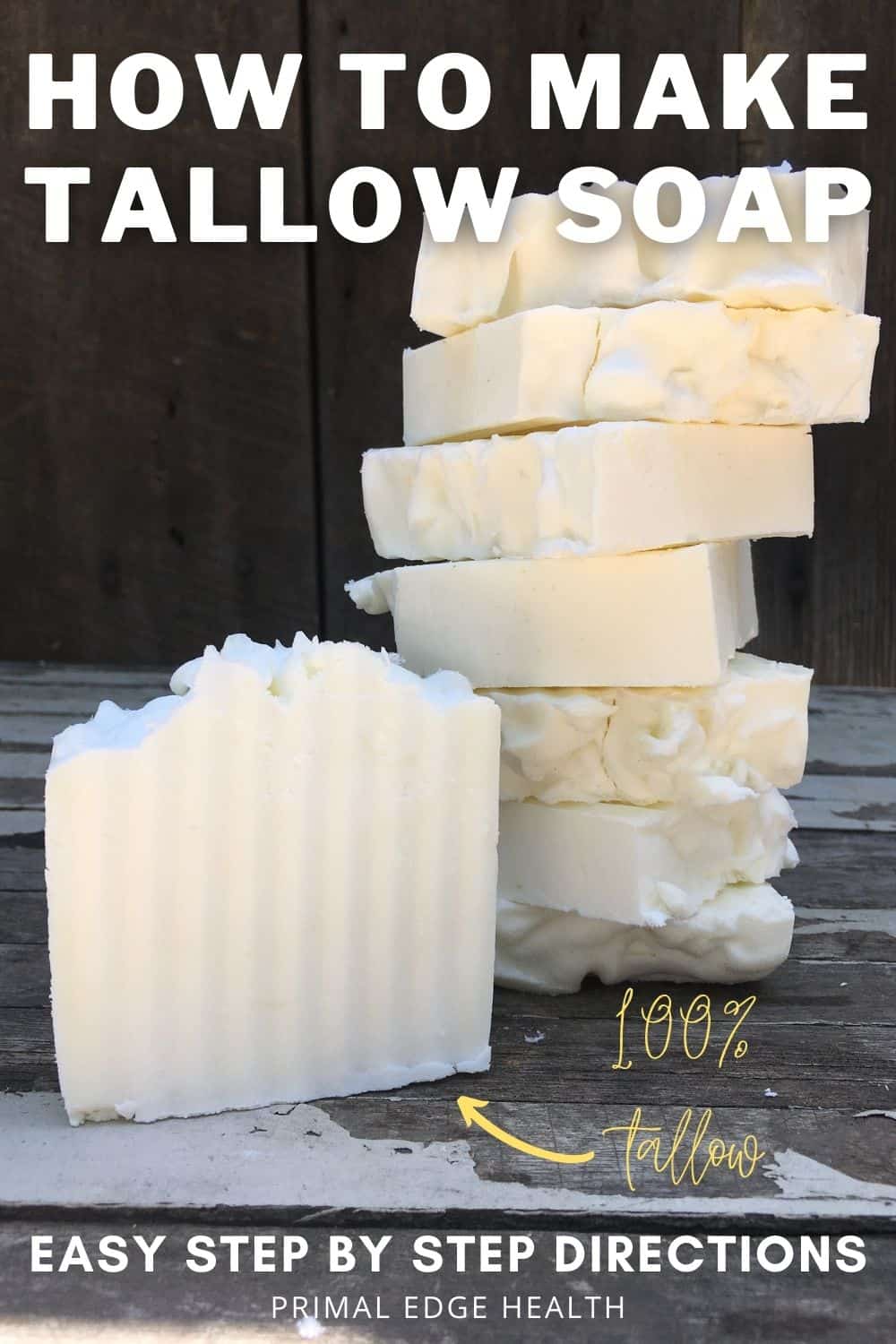 Pure Tallow Soap Recipe