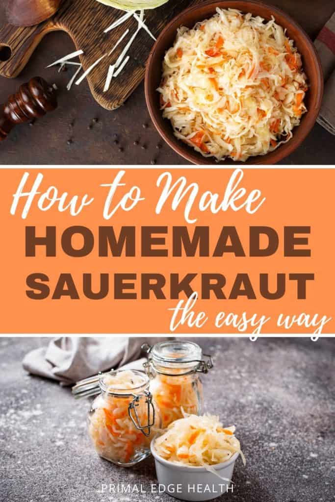 Easy Homemade Keto Sauerkraut Recipe (with Video)