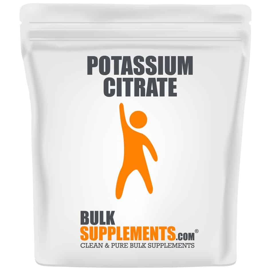 A pack of Potassium Citrate.