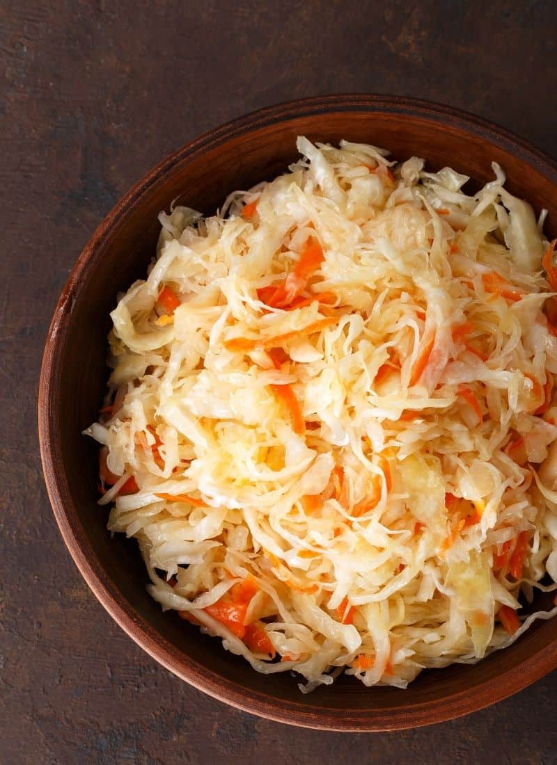Raw Homemade Sauerkraut-image