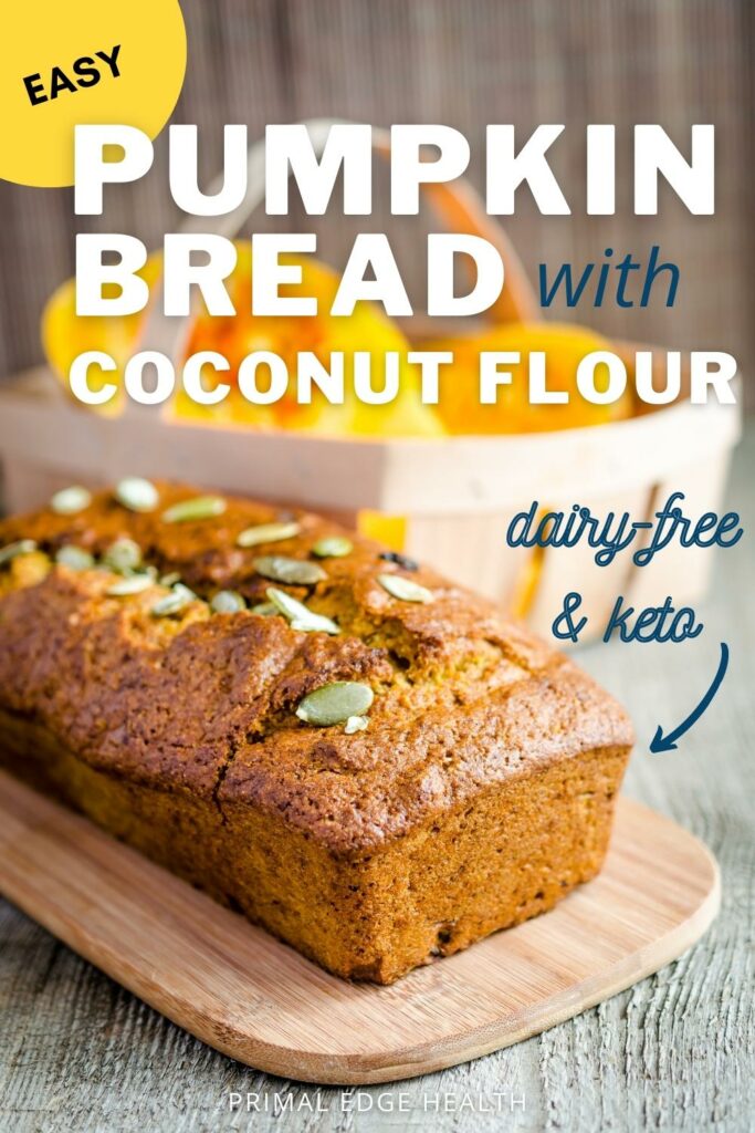 Keto Pumpkin Bread Recipe with Coconut Flour