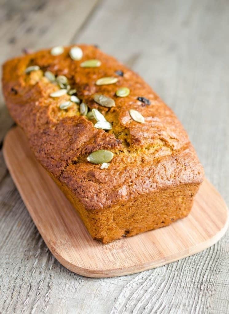 low carb pumpkin bread