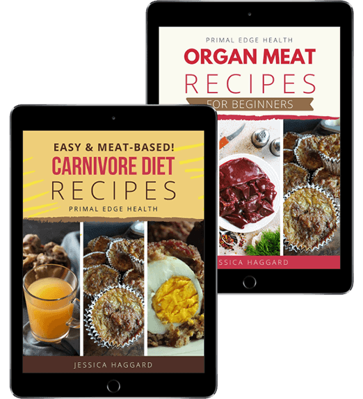 2 image covers of Jessica Haggard's recipe book.