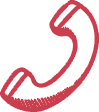 PNG icon of a red telephone.