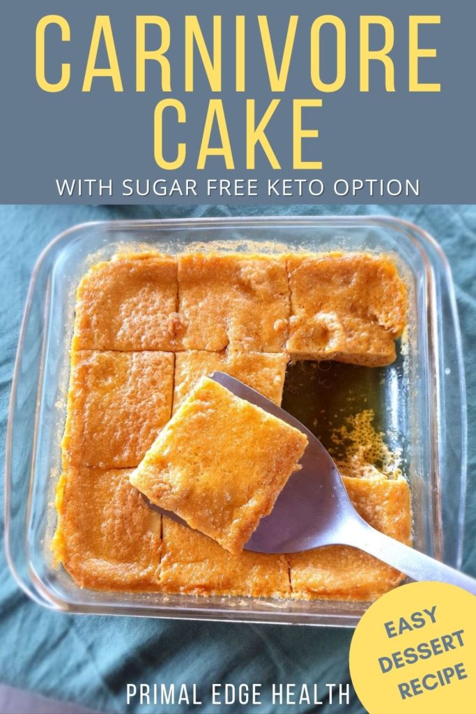 Keto carnivore cake recipe