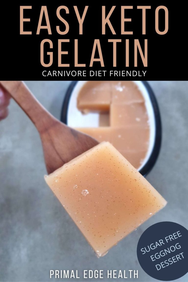 Keto Gelatin (CarnivoreFriendly Dessert Recipe)