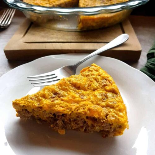 Carnivore Casserole with Ground Beef (Breakfast or Dinner)