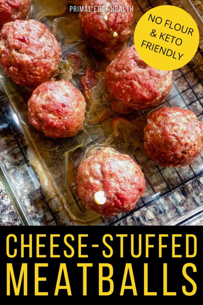 Cheese-Stuffed Meatballs