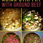 Dairy Free Keto Asian Stir Fry with Ground Beef - by Primal Edge Health.