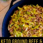 Keto Ground Beef & Cabbage Stir Fry - by Primal Edge Health.