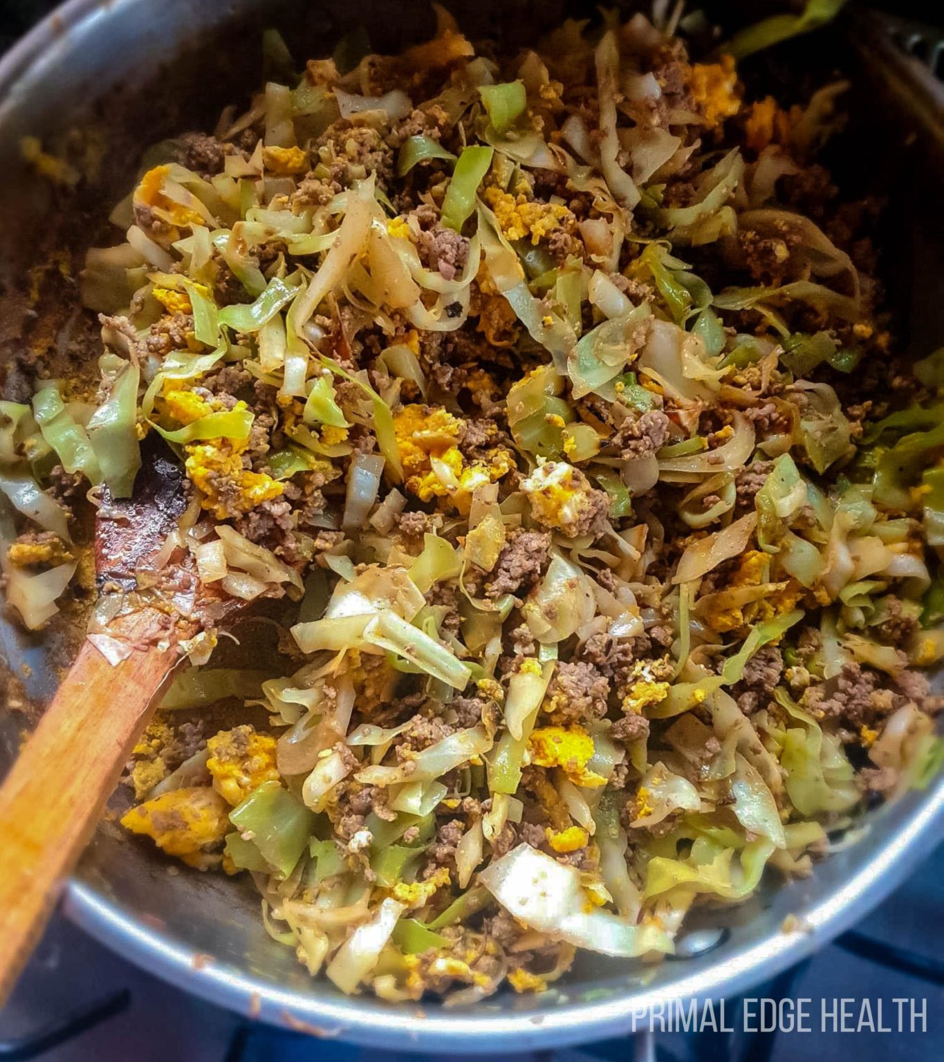Ground Beef Keto Egg Roll in a Bowl (Crack Slaw Recipe)