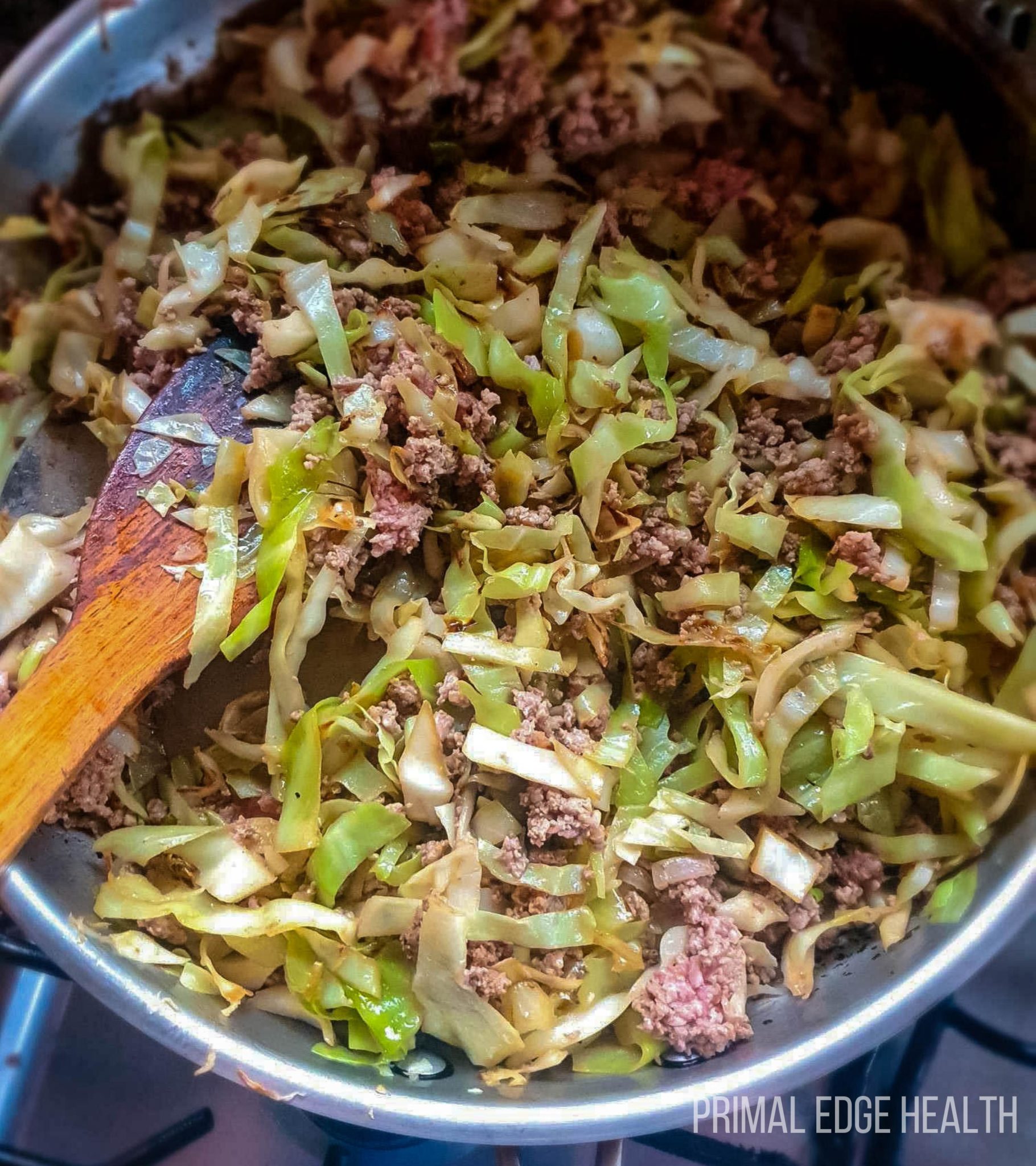 Ground Beef Keto Egg Roll in a Bowl (Crack Slaw Recipe)